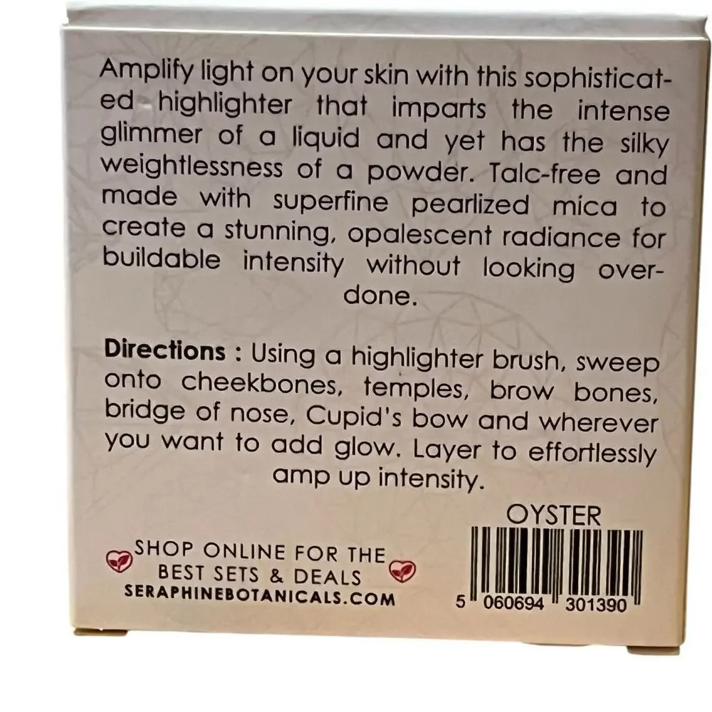 Seraphine Botanicals Diamantine Beaming Highlighter Vegan Cruelty-Free